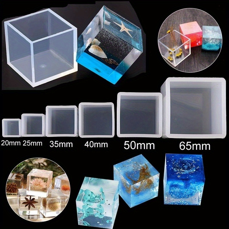 Large Deep Square Resin Mold Silicone Epoxy Resin - Temu