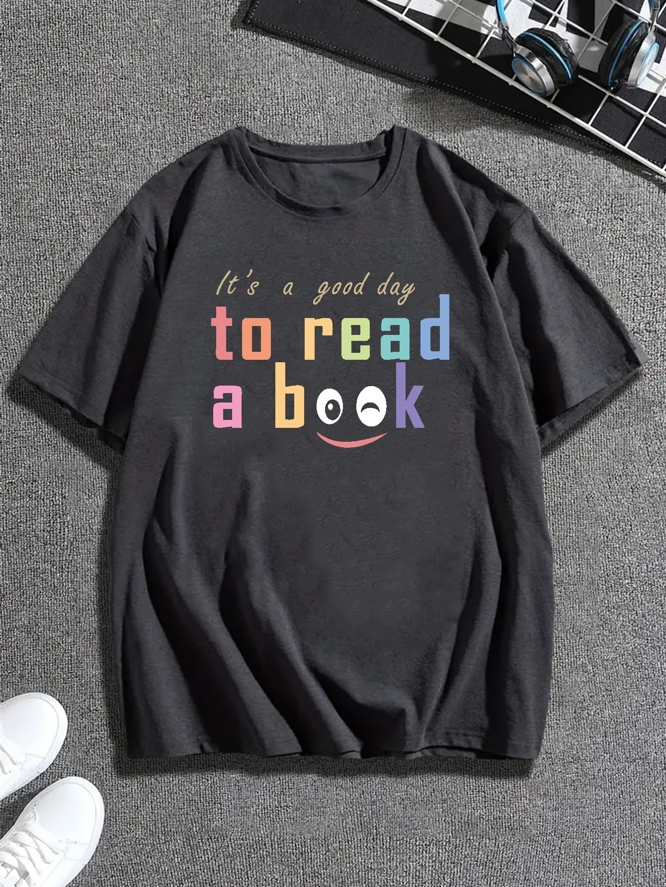 It's A Good Day To Read A Book - Interesting Sentence Print Men's