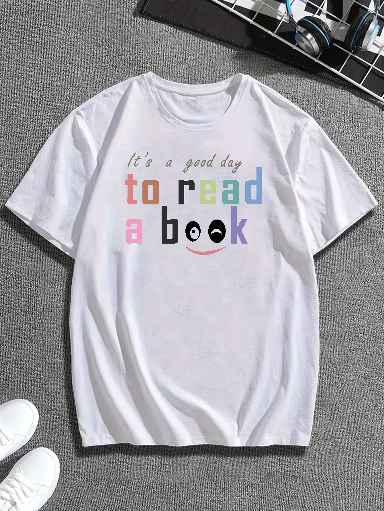 It's A Good Day To Read A Book - Interesting Sentence Print Men's