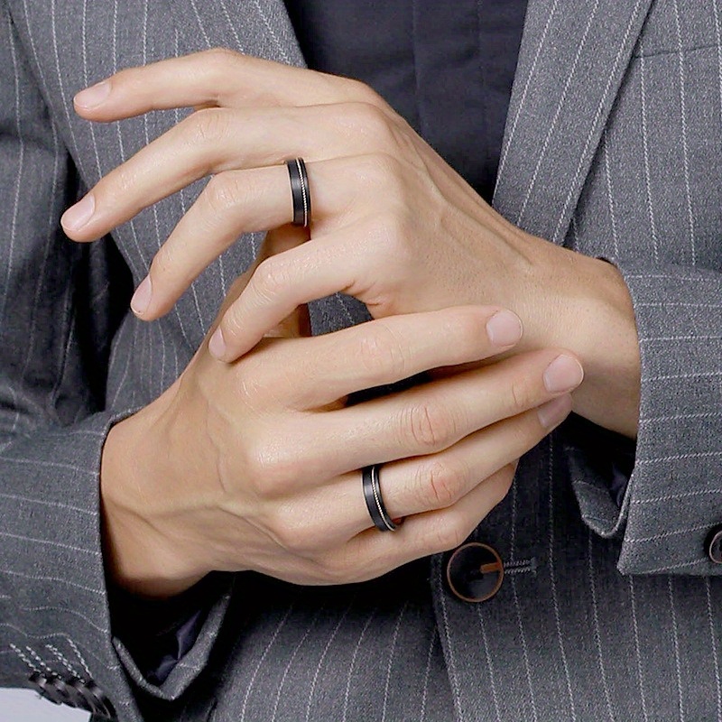 Index finger hot sale ring mens