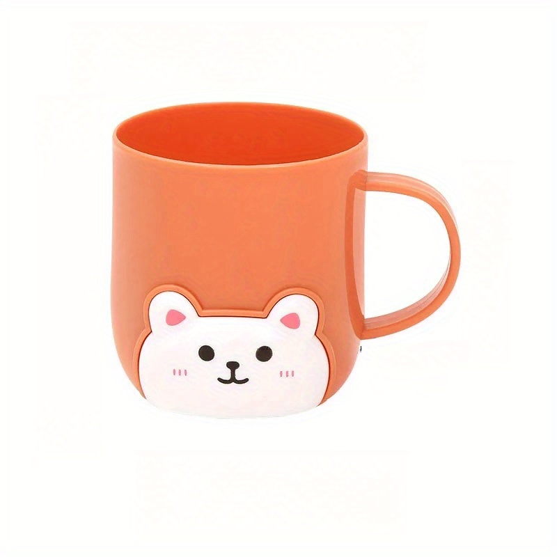 1 Taza Gato Dibujos Animados Taza Enjuague Bucal Taza - Temu