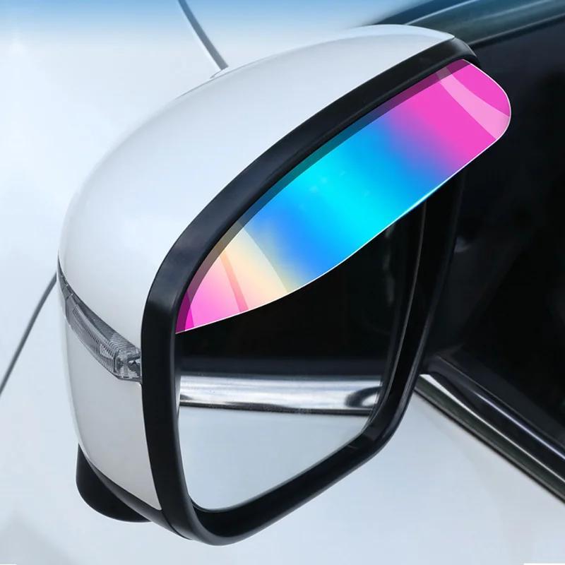 Seitenspiegel-Regenschutz |  Auto-Rückspiegel-Regen-Augenbrauen-Spiegel-Visier-Schutz | Universelle  Gummi-Rückspiegel-Augenbraue für sicheres Fahren