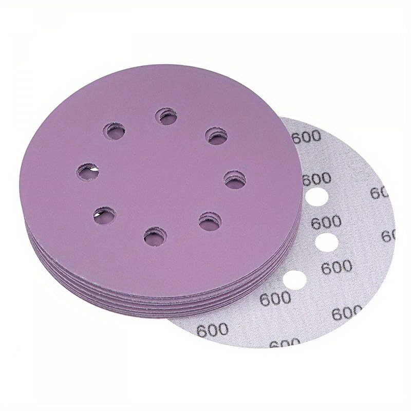 Purple Sanding Discs 1000 Grits 8 Hole Hook Loop Temu