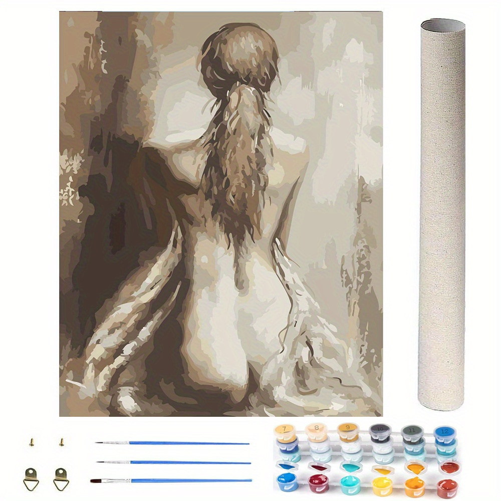 Diy Acrylic Paint By Numbers Kit For Adults, Paint By Numbers For