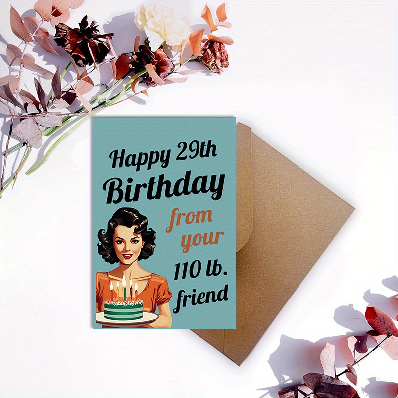 Funny Best Friend Birthday Card Great For 30th 40th 50th 60th 65th 70th 