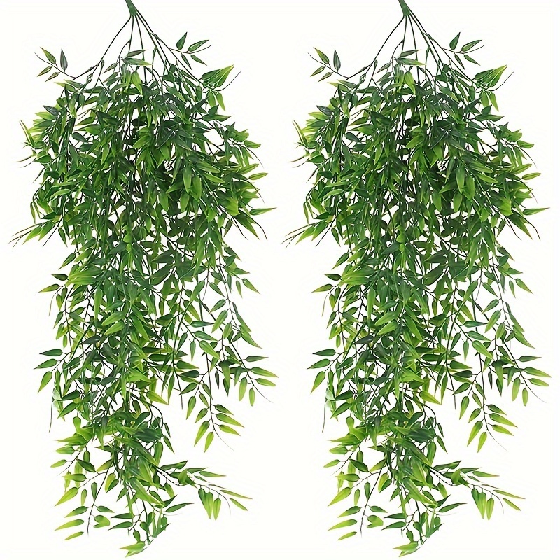 Artificial Vine Fake Hanging Plants Ratten Outdoor - Temu