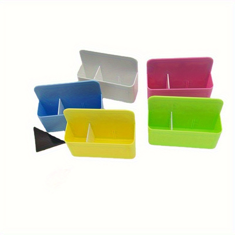 

Economic Pack Magnetic Whiteboard Pen Holder Storage Box Blackboard Magnetic Multifunctional Water Soluble Chalk Storage Box