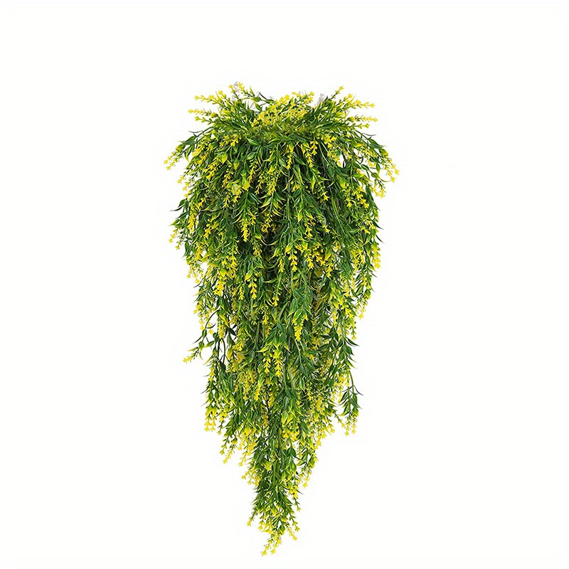 VALINK Künstliche Hängeblumen 2er Set - UV-beständig & Wetterfest - Perfekt Für Garten & Balkon