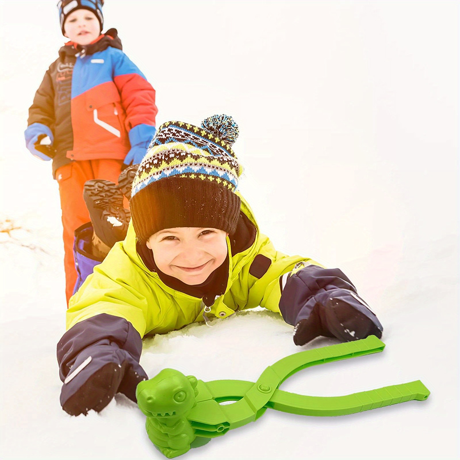 Winter Snow Toys Winter Outdoor Snowball Clip Snow Children - Temu