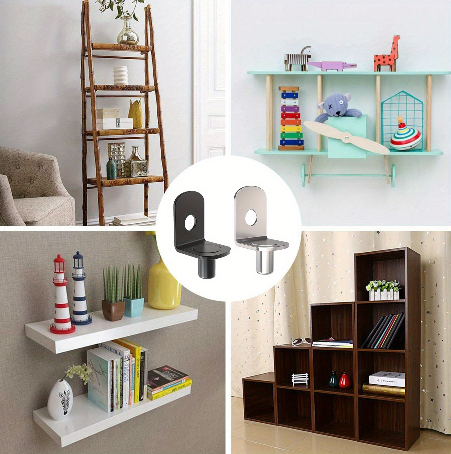 Plastic Shelf Support Pegs,5mm Cabinet Shelf Clips,Shelf Bracket Peg