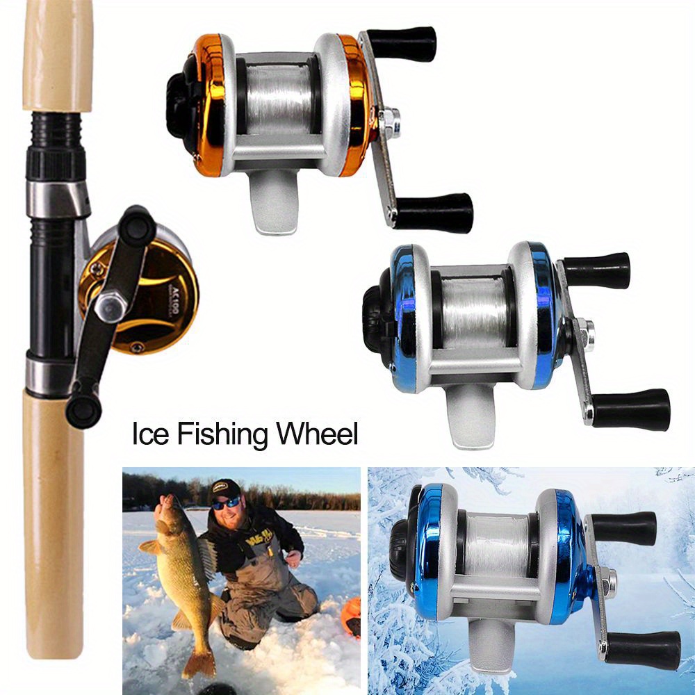 Smooth Mini Metal Fishing Reel Winter Ice Baitcasting Reels - Temu
