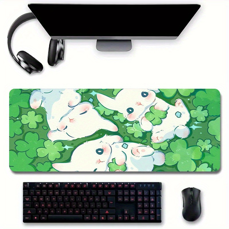  French Koko Large Mouse Pad Long Desk Mat Keyboard