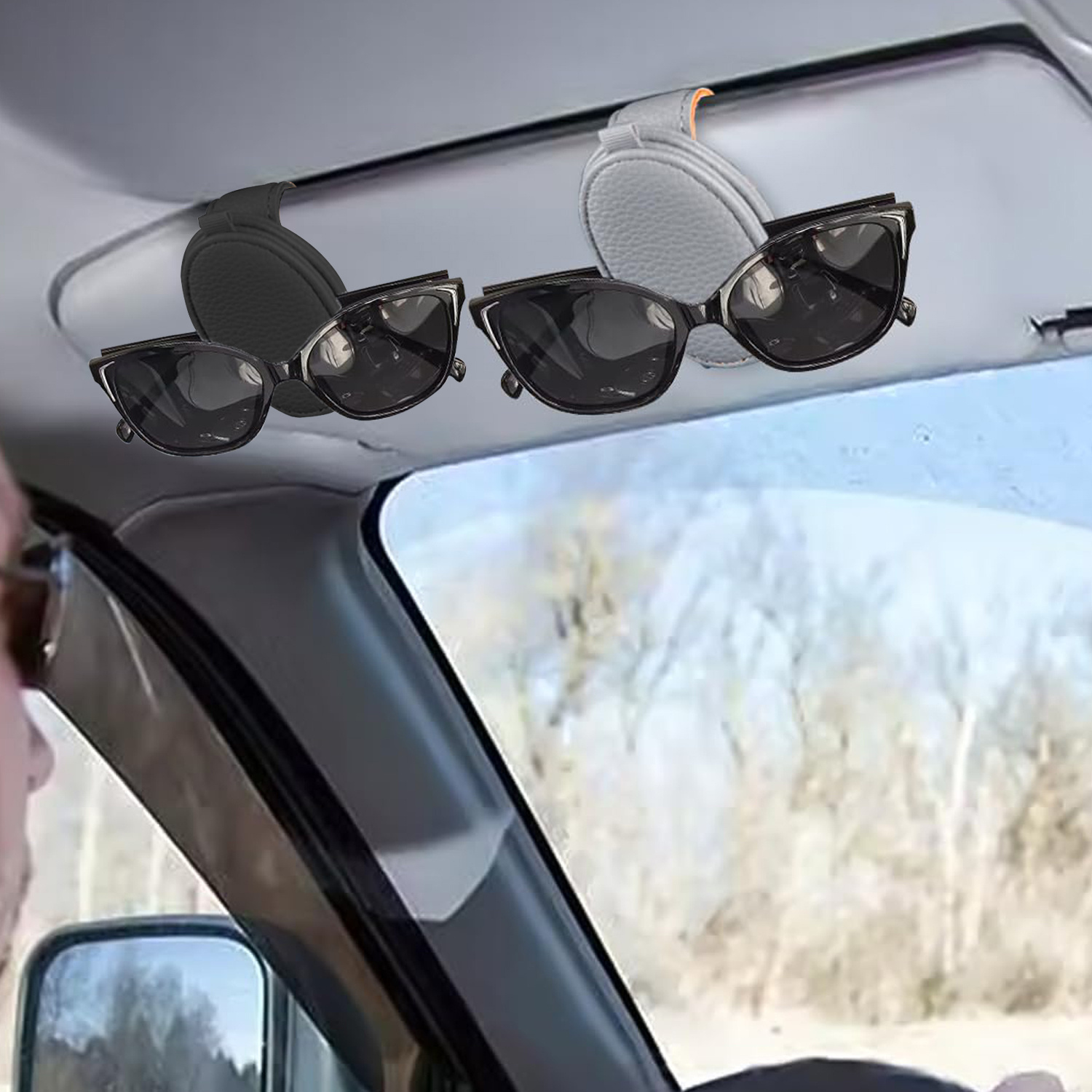 Auto Brillenhalter Universal Auto Visier Sonnenbrillen Halter Clip