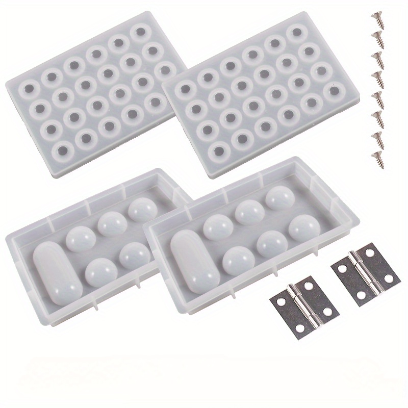 Mancala Board Game Resin Molds Set With Mancala Board - Temu