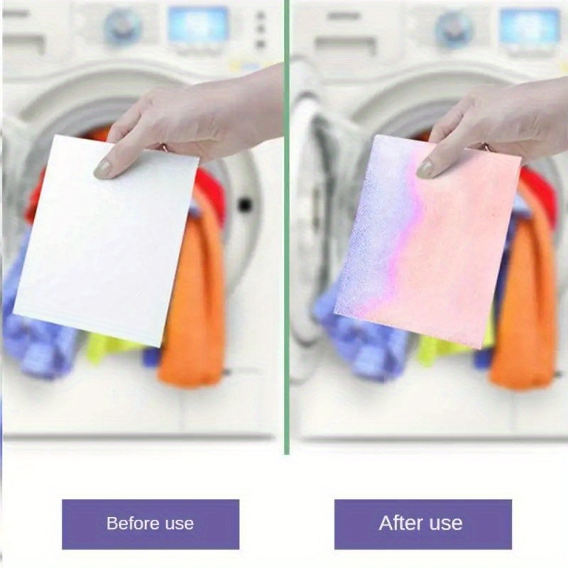 Color Catcher Sheets For Laundry Color And Stain Absorbing - Temu