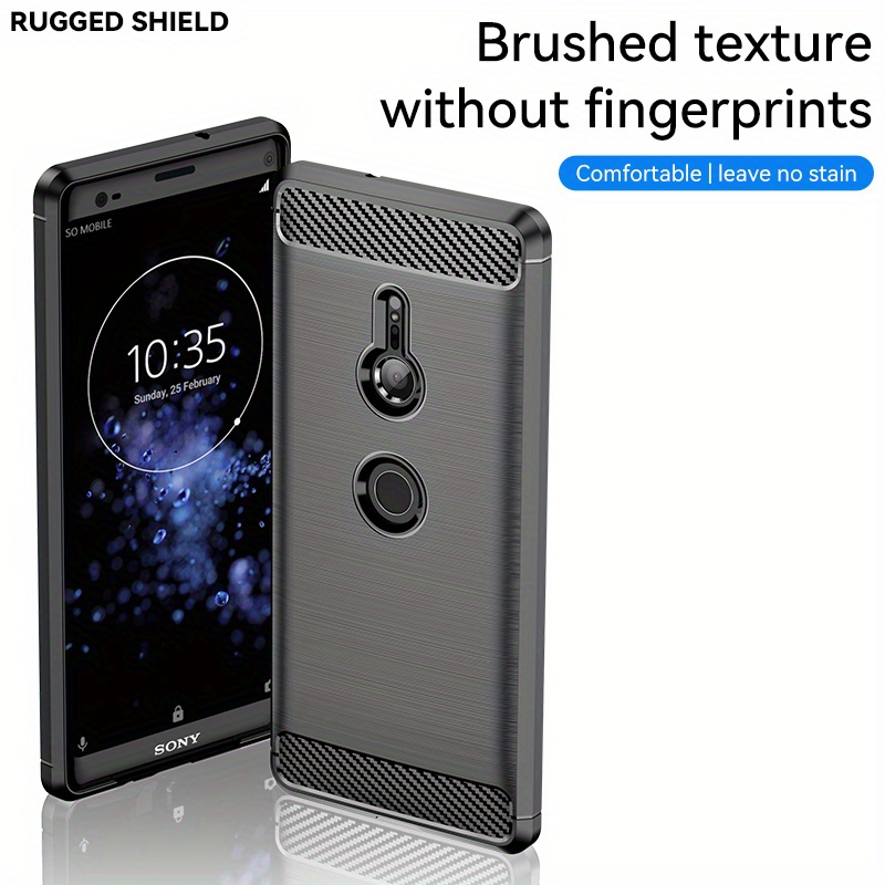 

Anti-empreinte Digitale Et Anti-dérapant Étui De Téléphone Portable Pour Sony Xperia XZ3 / Xperia XZ2 / Xperia XZ2 Premium / Xperia XZ2 Compact / Xperia XA2 / Xperia XA2 Ultra / Xperia XA2 Plus Case