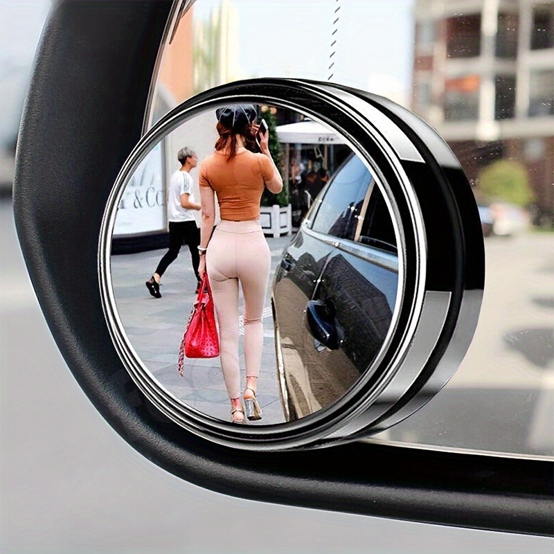 Miroir d'angle mort, miroir d'angle mort extérieur de voiture Miroir d'angle  mort réglable à 360 degrés Miroir d'angle mort à vue latérale