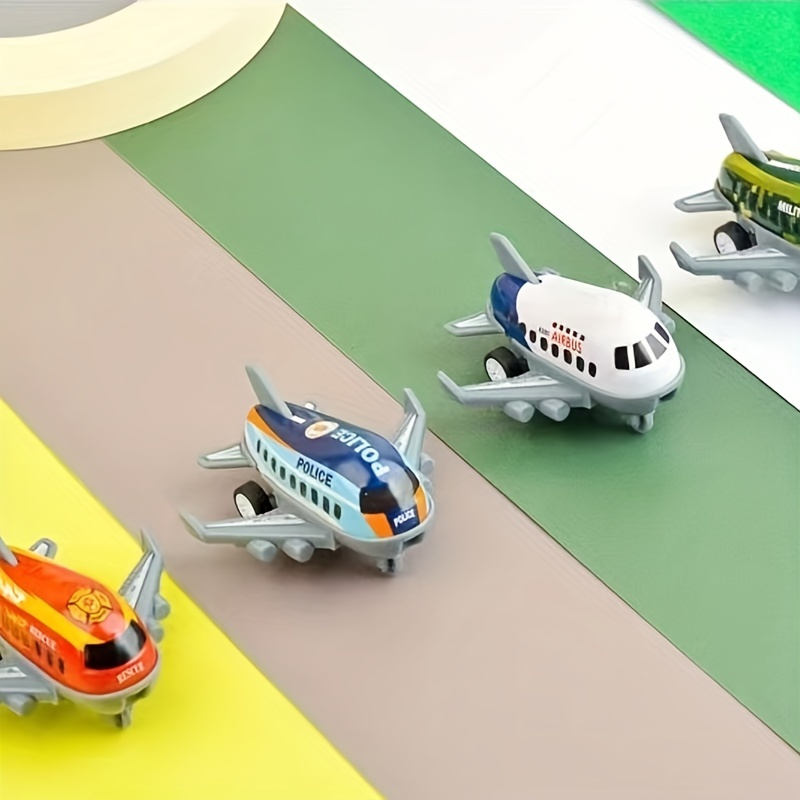 Juguetes de avión para niños, acción Bump And Go, avión de juguete para  niños pequeños con flash led y sonido para niños y niñas de 3 a 12 años  (airbus Aircraft)