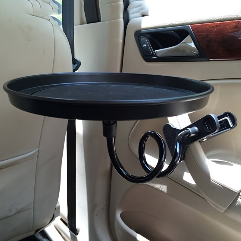 Car Tray Holder 360 Degree Adjustable Clip Seat Food Cup Holder Car Food  Tray Folding Dining Table Adjustable Clip Non Slip Travel Little Tray Drink  Beverage Snacks - Cell Phones & Accessories 