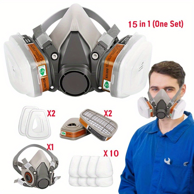 1 Masque Anti poussière En Gel Respirateur Logistique Anti - Temu Belgium