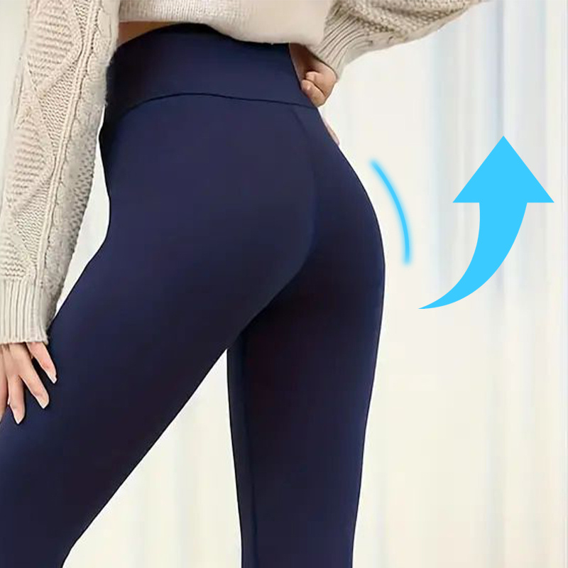 Pantalones de terciopelo para mujer Leggings de invierno para