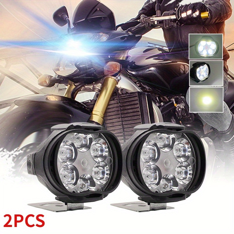 Faisceau de LED Mini projecteur projecteur de motocyclette à double  lentille Bi Moto Vélo de couleur de la conduite de projecteurs de feu de  brouillard feu voiture camion SUV 12V - Chine