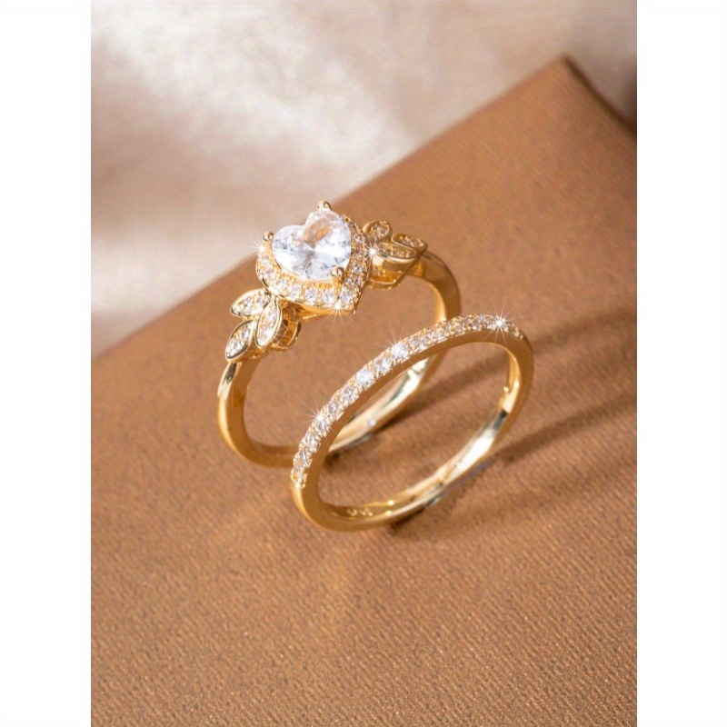 Stainless Steel Open Rings Silver Golden Color U shaped With - Temu