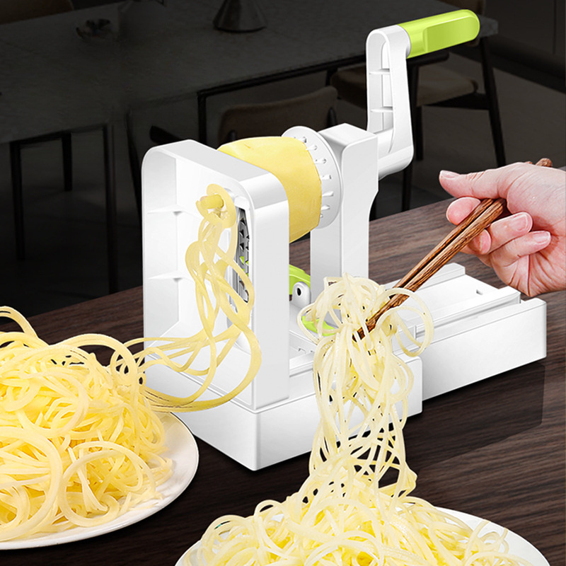 Multifunctional Vegetable Spiralizer And Zoodles Maker - Manual
