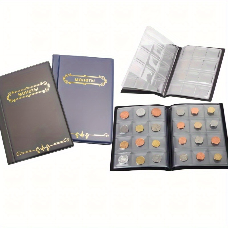 Coin Book Copper Collection Empty World Ancient Coins 120 Grid