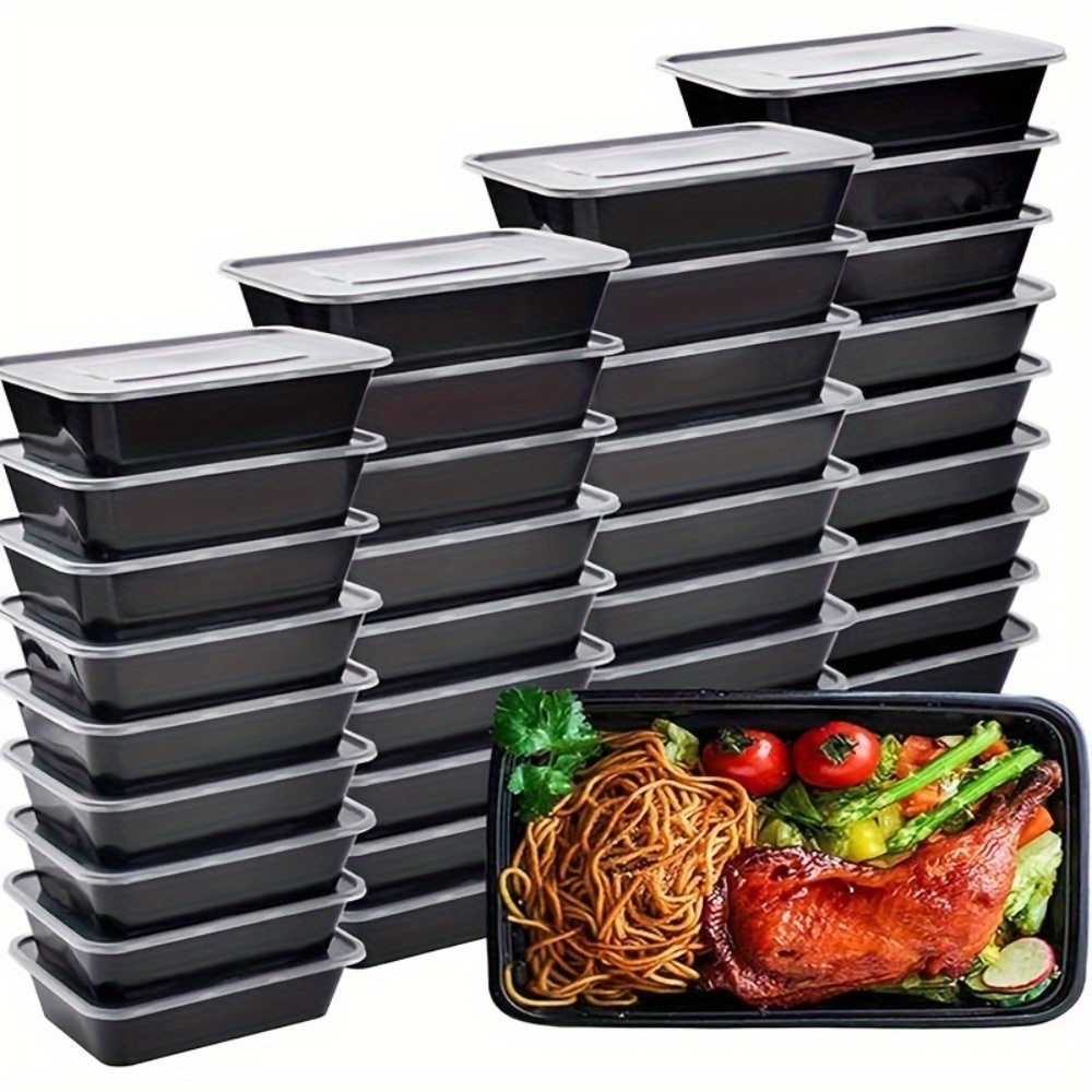 Food Storage Containers with Lids 10 Pack, 30 Ounce Leak Proof Lunch Containers  Plastic Storage Containers with Lids - 10PCS - Bed Bath & Beyond - 33014638