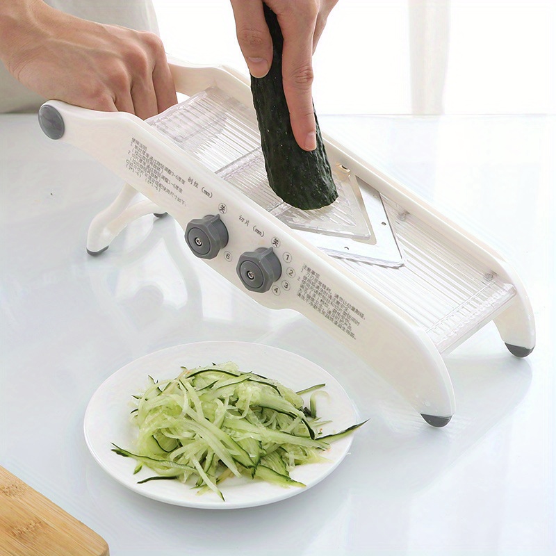 Electric Home Use Vegetable Slicer Fruit Maker Machine Potato Grater w/ 4  Blades