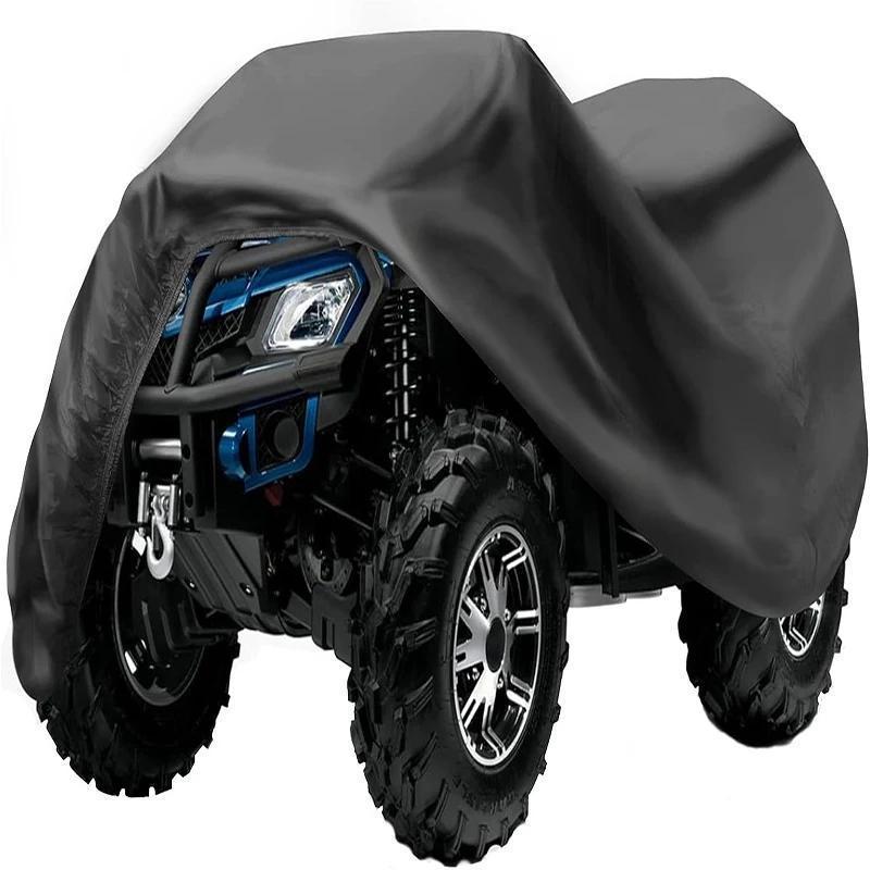 Zettum Quad Tarpaulin ATV Cover - 241 cm ATV Car Cover 600D PU Heavy Duty &  Waterproof