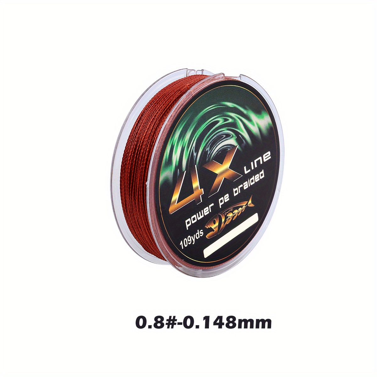 Sougayilang /109yds Fishing Line 4 strand Braided Fishing - Temu