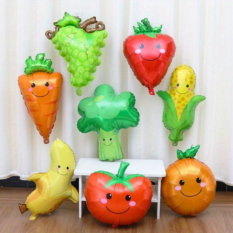 8Pcs Paper Plates Carrot Shape Cartoon Disposable Vegetable