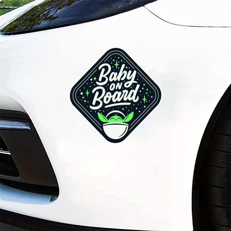 Baby On Board Sticker, - Adesivo In Vinile Impermeabile Per Auto, Laptop,  Parete, Finestra E Paraurti