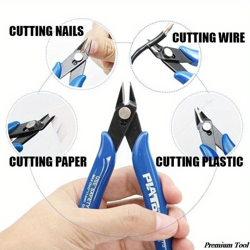 Multi Functional Tools Electrical Wire Cable Cutters Cutting Side