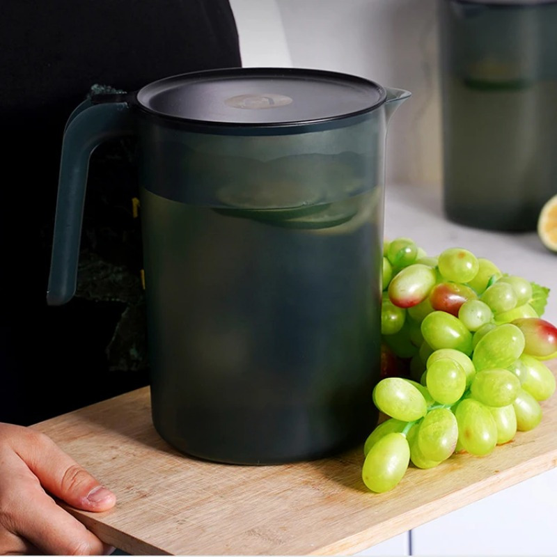 1/2 Pezzi Brocca In Plastica Coperchio Caraffa Acqua In - Temu Italy