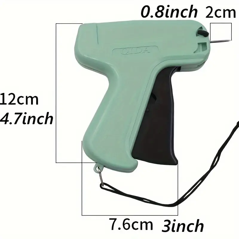 Tagging Gun For Clothing, Standard Retail Price Tag Attacher Gun Kit For  Clothes Labeler With 5 Needles & 1000pcs 5.08cm Barbs Fasteners, Quick  Single