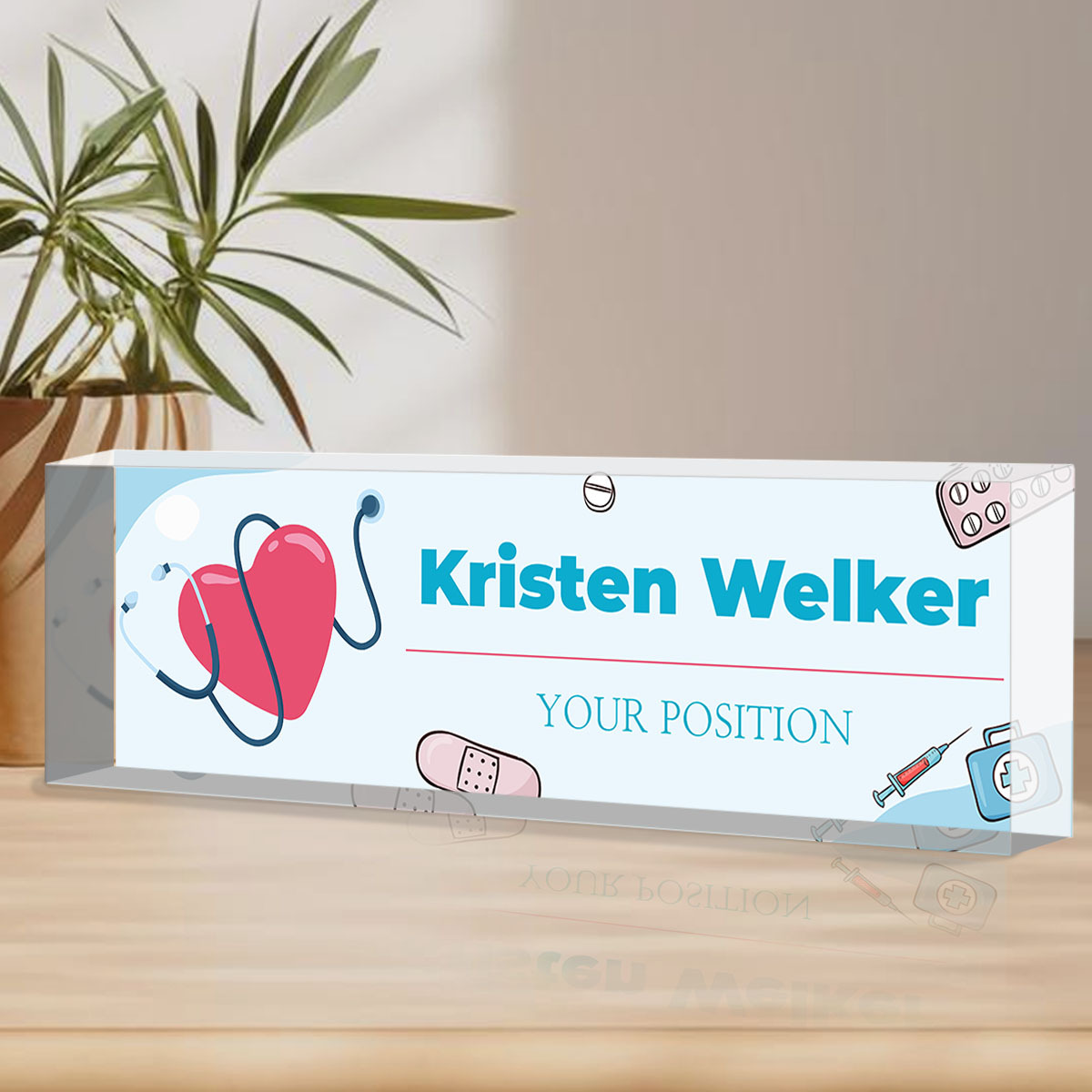  Desk Name Plate Personalized, Name Plate for Desk, Custom Name  Plate for Desk, Custom Office Acrylic Decor, Office Must Haves Women Desk,  Name Plates for Desks, Custom Name Plate, Desk Name