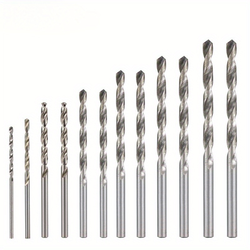 Hand Drill Set Alloy Steel Mini Hand Drill Twist Bit Set - Temu