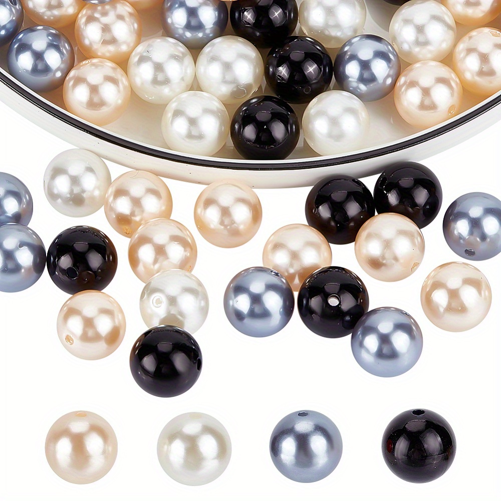 Black, White and Clear 20mm Chunky Bulk Beads, Bulk Bead Mix, Wholesale  Beads, 100 Bubble Gum Beads, Gumball Beads, Acrylic Beads