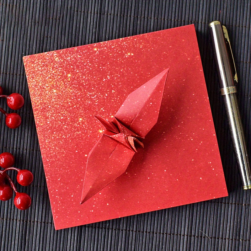 200pcs Origami Spring Lanterns DIY Materials