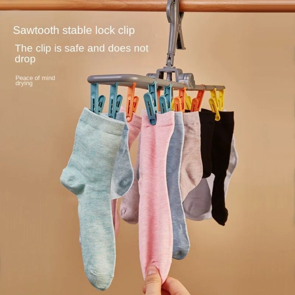 Multifunktions Wäsche Haken Socken Trockner Aufhänger