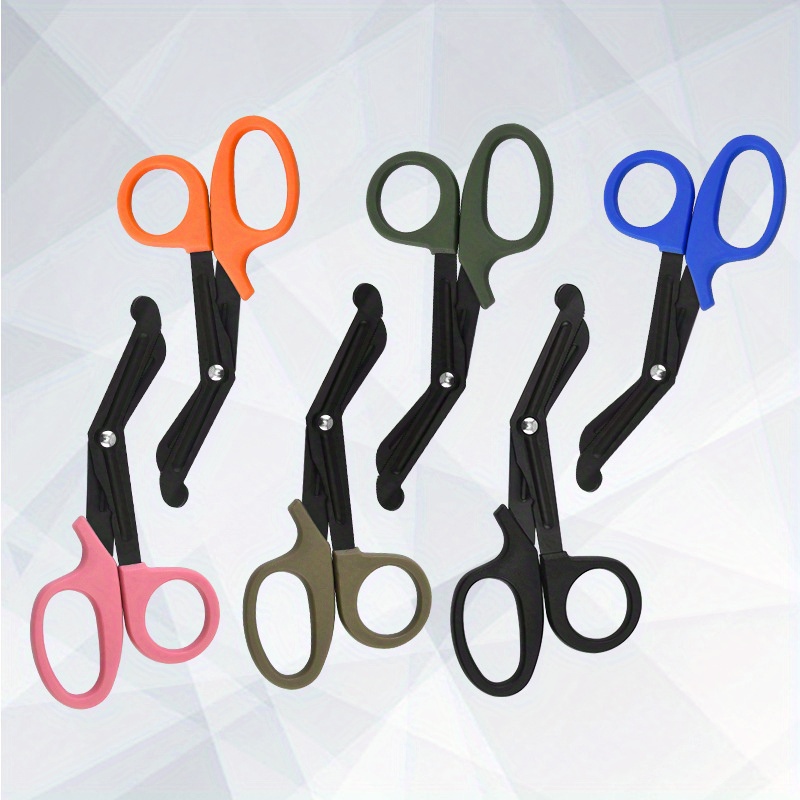 1 Pc Trauma Shears Bandage Scissors for Retractable Badge Reels