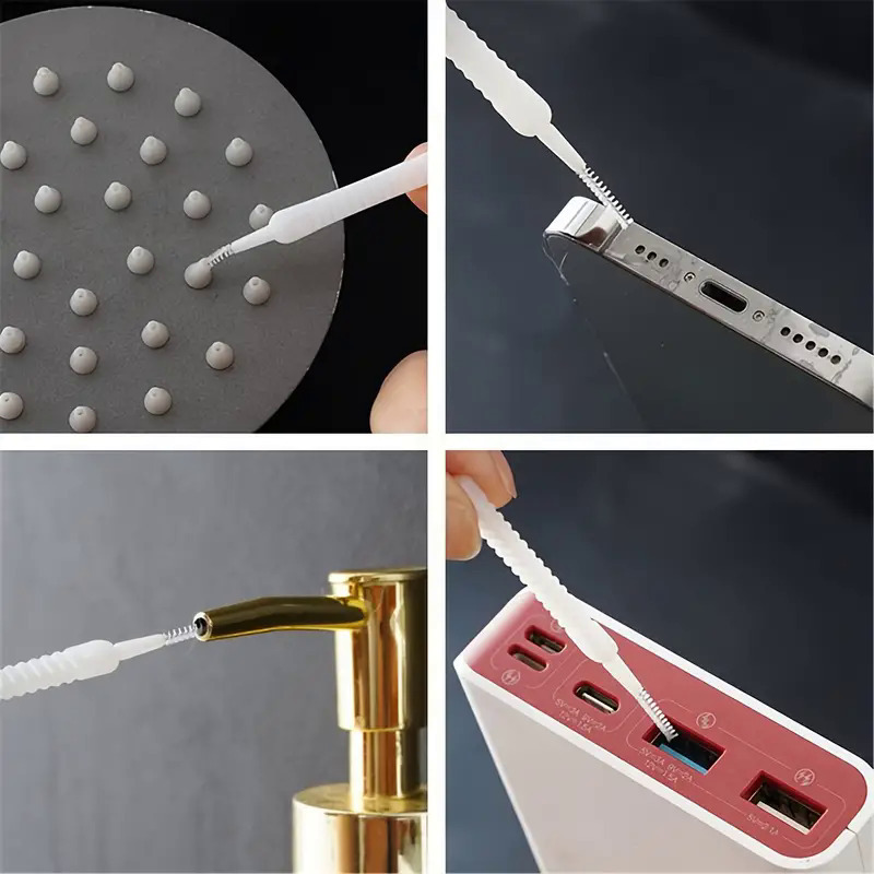 Shower Head Cleaner Brushes, Shower Head Cleaner Pins Calcium Build Up Clog  Clean Needle Picks Shower Cleaning Brush Shower Head Cleaner Tool Brush