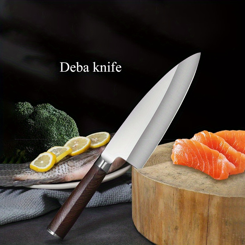 Cheap Stainless Steel Fishing Knife Kitchen Bone Meat Fish Sushi