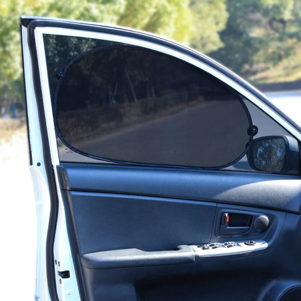 2 Stück Auto Sonnenschutz Abdeckungen Abdeckung Universal Windschutzscheibe  Faltbare Sonnenblende Reflektor Windschutzscheibe Auto Fenster