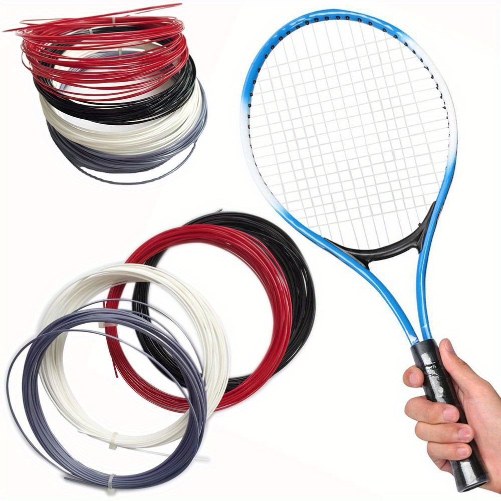 Tennis Rackets Strings 1 Reel ZARSIA Rainbow Badminton String Reel