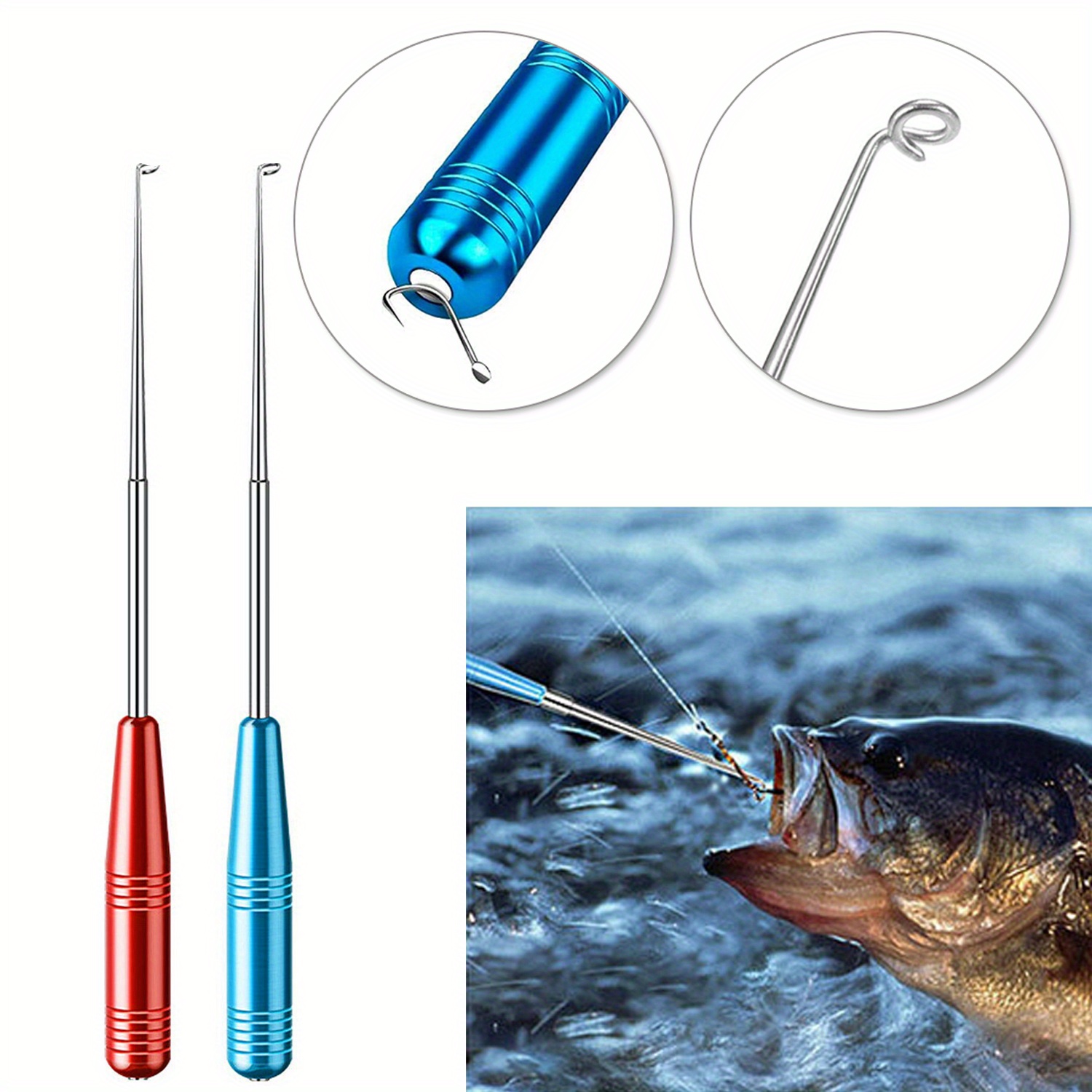 Stainless Steel Fishing Hook Remover Portable Waterproof - Temu
