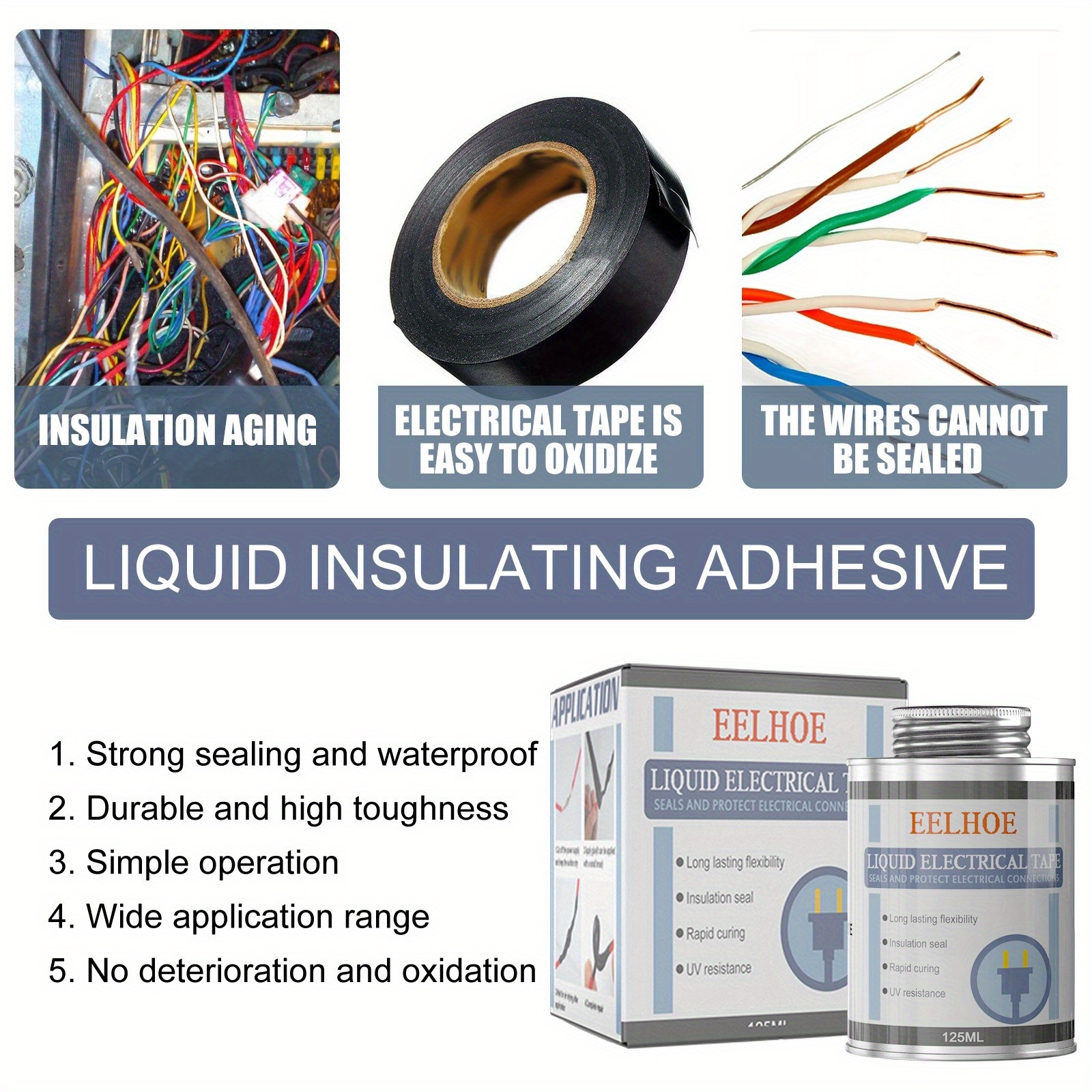 Liquid Electrical Tape Liquid Insulation Electrical Tape - Temu